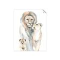 Picture of Lion Fam  _GroupedProduct_Rectangle_Portrait_Mini_ _GroupedProduct_Rectangle_Portrait_Unframed_Print_Only_