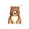 Picture of Woodland Bear _GroupedProduct_Rectangle_Portrait_Mini_ _GroupedProduct_Rectangle_Portrait_Unframed_Print_Only_