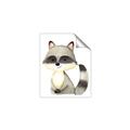 Picture of Woodland Raccoon _GroupedProduct_Rectangle_Portrait_Mini_ _GroupedProduct_Rectangle_Portrait_Unframed_Print_Only_