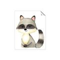Picture of Woodland Raccoon _GroupedProduct_Rectangle_Portrait_Mini_ _GroupedProduct_Rectangle_Portrait_Unframed_Print_Only_