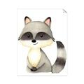 Picture of Woodland Raccoon _GroupedProduct_Rectangle_Portrait_Mini_ _GroupedProduct_Rectangle_Portrait_Unframed_Print_Only_