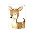 Picture of Woodland Deer _GroupedProduct_Rectangle_Portrait_Mini_ _GroupedProduct_Rectangle_Portrait_Unframed_Print_Only_