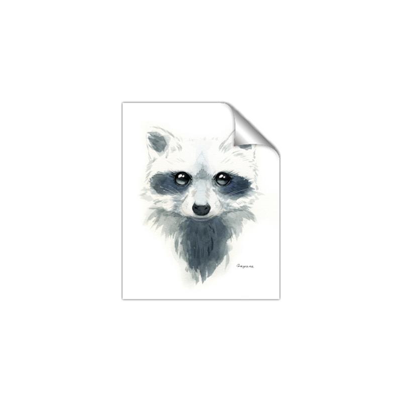 Picture of Raccoony _GroupedProduct_Rectangle_Portrait_Mini_ _GroupedProduct_Rectangle_Portrait_Unframed_Print_Only_