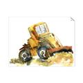 Picture of Yellow Dozer _GroupedProduct_Rectangle_Landscape_Mini_ _GroupedProduct_Rectangle_Landscape_Unframed_Print_Only_