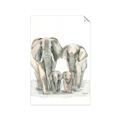 Picture of Elephant Family _GroupedProduct_Rectangle_Portrait_Mini_ _GroupedProduct_Rectangle_Portrait_Unframed_Print_Only_