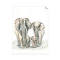 Picture of Elephant Family _GroupedProduct_Rectangle_Portrait_Mini_ _GroupedProduct_Rectangle_Portrait_Unframed_Print_Only_
