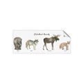 Picture of Woodland Animal Row _GroupedProduct_Panel_Landscape_Mini_ _GroupedProduct_Panel_Landscape_Unframed_Print_Only_