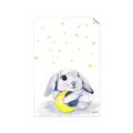 Picture of Moon Bunny  _GroupedProduct_Rectangle_Portrait_Mini_ _GroupedProduct_Rectangle_Portrait_Unframed_Print_Only_