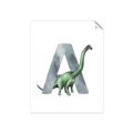 Picture of Green Dino A  _GroupedProduct_Rectangle_Portrait_Mini_ _GroupedProduct_Rectangle_Portrait_Unframed_Print_Only_