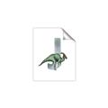 Picture of Green Dino J  _GroupedProduct_Rectangle_Portrait_Mini_ _GroupedProduct_Rectangle_Portrait_Unframed_Print_Only_