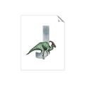 Picture of Green Dino J  _GroupedProduct_Rectangle_Portrait_Mini_ _GroupedProduct_Rectangle_Portrait_Unframed_Print_Only_