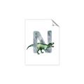 Picture of Green Dino N  _GroupedProduct_Rectangle_Portrait_Mini_ _GroupedProduct_Rectangle_Portrait_Unframed_Print_Only_