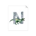 Picture of Green Dino N  _GroupedProduct_Rectangle_Portrait_Mini_ _GroupedProduct_Rectangle_Portrait_Unframed_Print_Only_