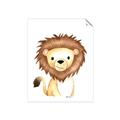 Picture of Nursery Lion _GroupedProduct_Rectangle_Portrait_Mini_ _GroupedProduct_Rectangle_Portrait_Unframed_Print_Only_