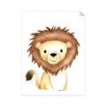 Picture of Nursery Lion _GroupedProduct_Rectangle_Portrait_Mini_ _GroupedProduct_Rectangle_Portrait_Unframed_Print_Only_