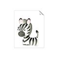 Picture of Nursery Zebra _GroupedProduct_Rectangle_Portrait_Mini_ _GroupedProduct_Rectangle_Portrait_Unframed_Print_Only_