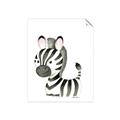 Picture of Nursery Zebra _GroupedProduct_Rectangle_Portrait_Mini_ _GroupedProduct_Rectangle_Portrait_Unframed_Print_Only_