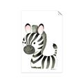 Picture of Nursery Zebra _GroupedProduct_Rectangle_Portrait_Mini_ _GroupedProduct_Rectangle_Portrait_Unframed_Print_Only_