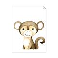 Picture of Nursery Monkey _GroupedProduct_Rectangle_Portrait_Mini_ _GroupedProduct_Rectangle_Portrait_Unframed_Print_Only_