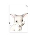 Picture of Nursery Rhino _GroupedProduct_Rectangle_Portrait_Mini_ _GroupedProduct_Rectangle_Portrait_Unframed_Print_Only_