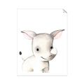 Picture of Nursery Rhino _GroupedProduct_Rectangle_Portrait_Mini_ _GroupedProduct_Rectangle_Portrait_Unframed_Print_Only_