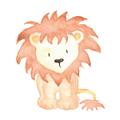 Picture of Baby Lion _GroupedProduct_Square_Mini_ _GroupedProduct_Square_Unframed_Print_Only_