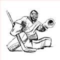 Picture of Goalie Sketch  _GroupedProduct_Square_Mini_ _GroupedProduct_Square_Unframed_Print_Only_