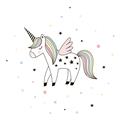Picture of Be a Unicorn I   _GroupedProduct_Square_Mini_ _GroupedProduct_Square_Unframed_Print_Only_