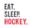 Picture of Eat Sleep Hockey _GroupedProduct_Square_Mini_ _GroupedProduct_Square_Unframed_Print_Only_
