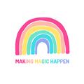 Picture of Making Magic Happen _GroupedProduct_Square_Mini_ _GroupedProduct_Square_Unframed_Print_Only_