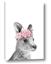 Picture of Kangaroo with floral