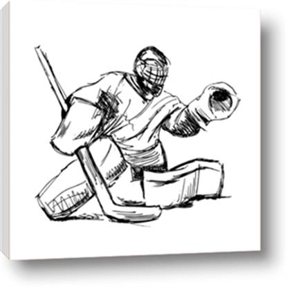 Picture of Goalie Sketch