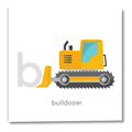 Picture of Bulldozer _GroupedProduct_Square_Mini_ _GroupedProduct_Square_Canvas_