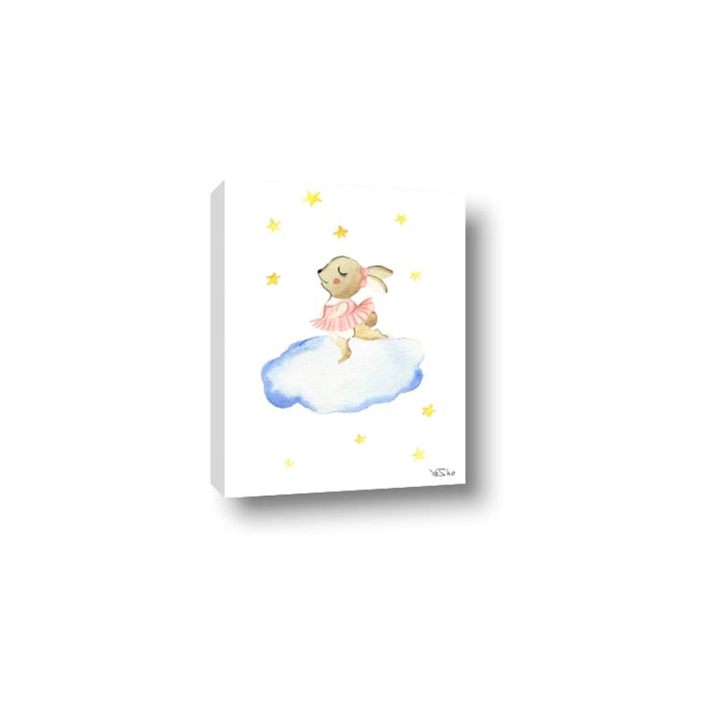Picture of Bunny in the Clouds _GroupedProduct_Rectangle_Portrait_Mini_ _GroupedProduct_Rectangle_Portrait_Canvas_
