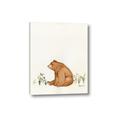Picture of Flower Garden Bear _GroupedProduct_Rectangle_Portrait_Mini_ _GroupedProduct_Rectangle_Portrait_Canvas_