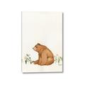 Picture of Flower Garden Bear _GroupedProduct_Rectangle_Portrait_Mini_ _GroupedProduct_Rectangle_Portrait_Canvas_