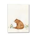 Picture of Flower Garden Bear _GroupedProduct_Rectangle_Portrait_Mini_ _GroupedProduct_Rectangle_Portrait_Canvas_