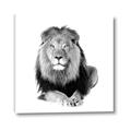 Picture of Lion Black and White _GroupedProduct_Square_Mini_ _GroupedProduct_Square_Canvas_