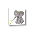 Picture of Baby Elephant with Duck  _GroupedProduct_Square_Mini_ _GroupedProduct_Square_Canvas_
