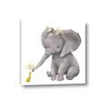 Picture of Baby Elephant with Duck  _GroupedProduct_Square_Mini_ _GroupedProduct_Square_Canvas_