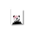 Picture of Flower Crown Panda _GroupedProduct_Rectangle_Portrait_Mini_ _GroupedProduct_Rectangle_Portrait_Canvas_