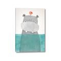 Picture of Water Hippo _GroupedProduct_Rectangle_Portrait_Mini_ _GroupedProduct_Rectangle_Portrait_Canvas_