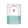 Picture of Water Polar Bear _GroupedProduct_Rectangle_Portrait_Mini_ _GroupedProduct_Rectangle_Portrait_Canvas_
