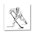 Picture of Hockey Sketch  _GroupedProduct_Square_Mini_ _GroupedProduct_Square_Canvas_