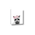 Picture of Flower Crown Raccoon _GroupedProduct_Rectangle_Portrait_Mini_ _GroupedProduct_Rectangle_Portrait_Canvas_