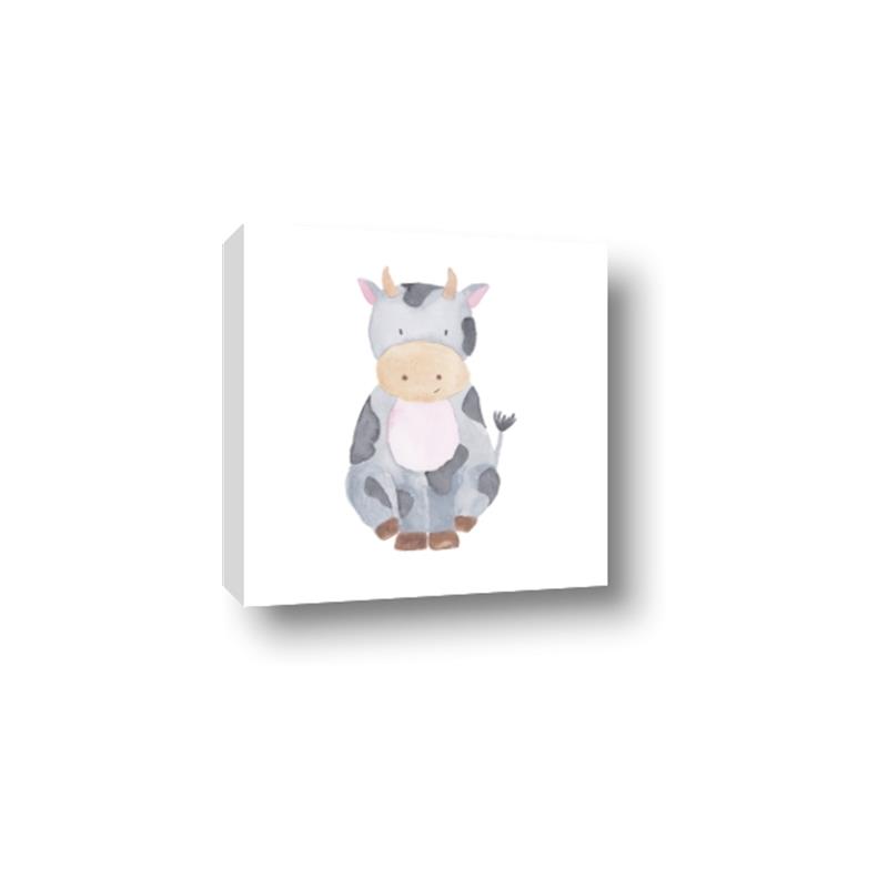 Picture of Nursery Cow _GroupedProduct_Square_Mini_ _GroupedProduct_Square_Canvas_