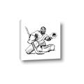 Picture of Goalie Sketch  _GroupedProduct_Square_Mini_ _GroupedProduct_Square_Canvas_