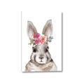 Picture of Floral Top Bunny _GroupedProduct_Rectangle_Portrait_Mini_ _GroupedProduct_Rectangle_Portrait_Canvas_