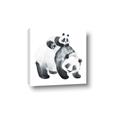 Picture of Mom and Baby Panda _GroupedProduct_Square_Mini_ _GroupedProduct_Square_Canvas_
