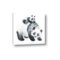 Picture of Mom and Baby Panda _GroupedProduct_Square_Mini_ _GroupedProduct_Square_Canvas_